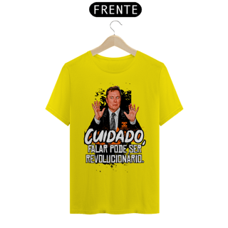 Nome do produto Camisa - Cuidado falar pode ser Revolucionário- Elon Musk