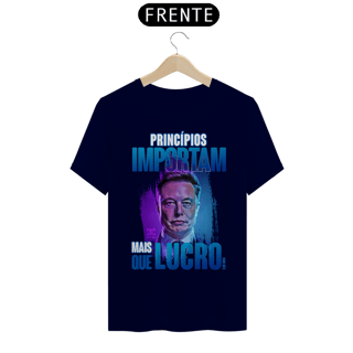 Nome do produto Camisa- Elon Musk - Principios 