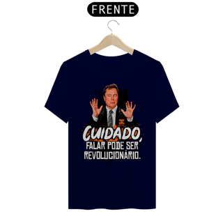 Nome do produto Camisa - Cuidado falar pode ser Revolucionário- Elon Musk