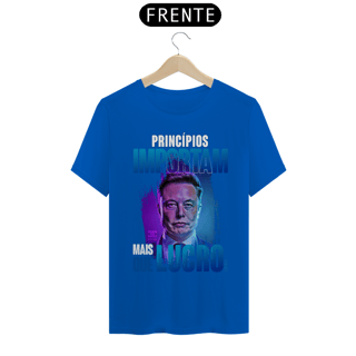 Nome do produto Camisa- Elon Musk - Principios 