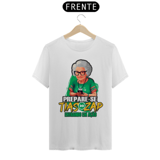 Nome do produto Camiseta Tias do Zap   ®