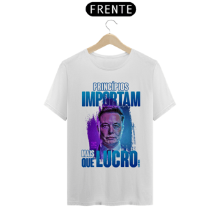 Nome do produto Camisa- Elon Musk - Principios 