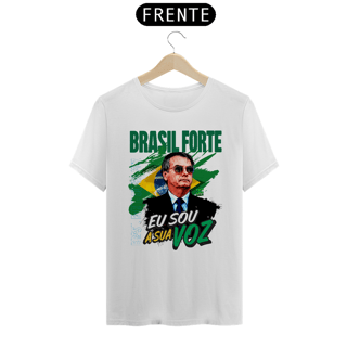 Nome do produto Camisa - Brasil Forte  eu sou a sua Voz 