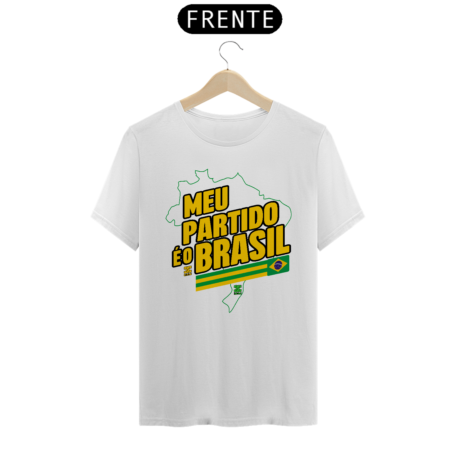 Camisa -  Meu partido é o Brasil 