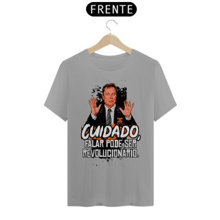 Nome do produto Camisa - Cuidado falar pode ser Revolucionário- Elon Musk
