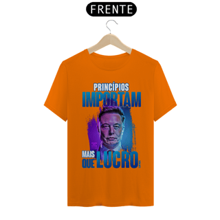 Nome do produto Camisa- Elon Musk - Principios 