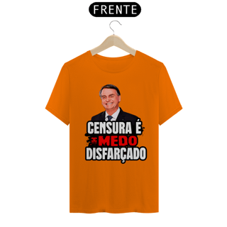 Nome do produto Camisa - Censura é Medo Disfarçado