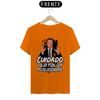 Nome do produto Camisa - Cuidado falar pode ser Revolucionário- Elon Musk