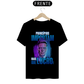 Nome do produto Camisa- Elon Musk - Principios 