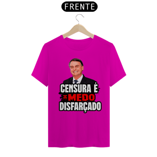 Nome do produto Camisa - Censura é Medo Disfarçado