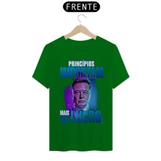 Nome do produto Camisa- Elon Musk - Principios 