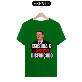 Nome do produto Camisa - Censura é Medo Disfarçado