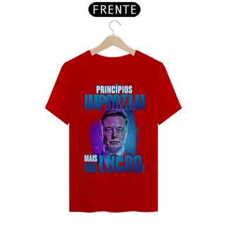 Nome do produto Camisa- Elon Musk - Principios 