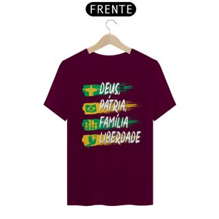 Nome do produto Camisa - Deus Pátria Família Liberdade  ®