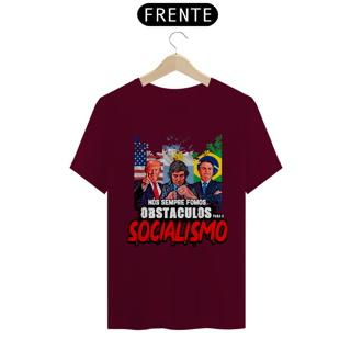 Nome do produto Camisa - Nós Sempre Famos  Obstáculos para o Socialismo 