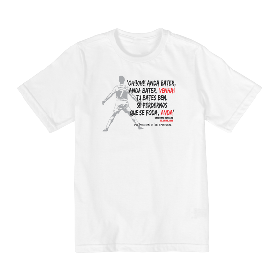 CAMISETA MOTIVAÇÃO INFANTIL
