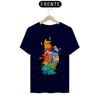 Nome do produtoQuarteto Pokemon 1 Geração | Camiseta Unissex