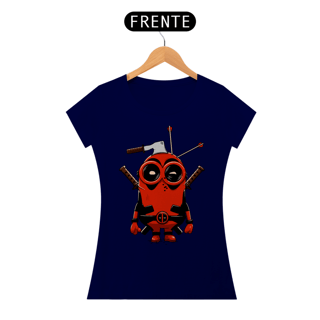 Nome do produtoMinions em Deadpool | Camiseta Feminina