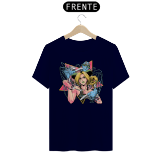 Nome do produtoJolyne e Stone Free - Jojo's Bizarre Adventure | Camiseta Unissex