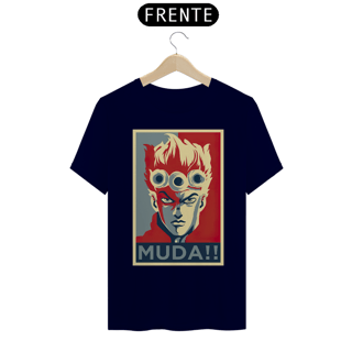 Nome do produtoGiorno, Muda - Jojo's Bizarre Adventure | Camiseta Unissex