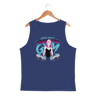 Nome do produtoFitness Verse - Spider Gwen's Aranhaverso | Regata Sport UV