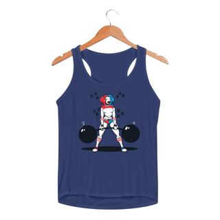 Nome do produtoArlequina Treinando | Regata Sport UV Feminina