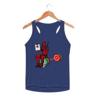 Nome do produtoDeadpool Treino de Perna v2 - | Regata Sport UV Feminina