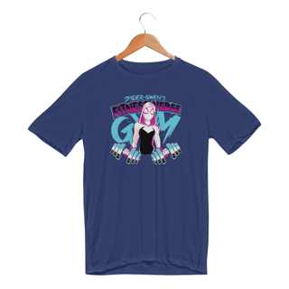 Nome do produtoFitness Verse - Spider Gwen's Aranhaverso | Camiseta Sport UV