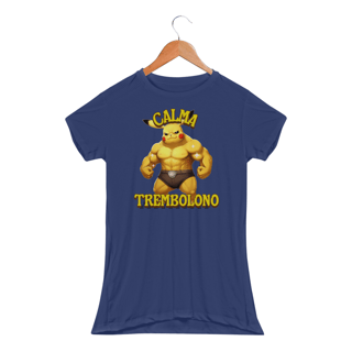 Nome do produtoPikachu Calma Trembolono - Pokemon | Camiseta Feminina Sport UV