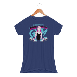 Nome do produtoFitness Verse - Spider Gwen's Aranhaverso | Camiseta Feminina Sport UV
