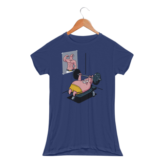 Nome do produtoPatrick Treino v1 - Bob Esponja | Camiseta Feminina Sport UV