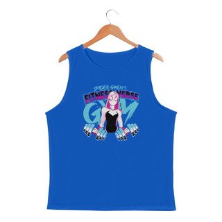 Nome do produtoFitness Verse - Spider Gwen's Aranhaverso | Regata Sport UV