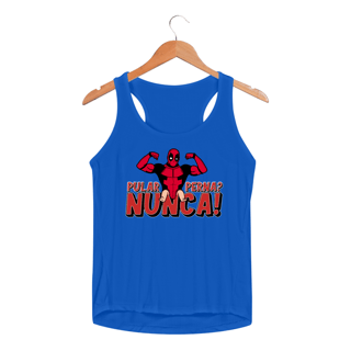 Nome do produtoDeadpool Treino de Perna - | Regata Sport UV Feminina