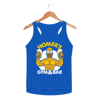 Nome do produtoHomer Simpson Musculoso | Regata Sport UV Feminina
