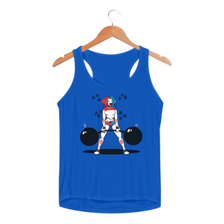 Nome do produtoArlequina Treinando | Regata Sport UV Feminina
