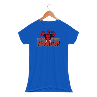 Nome do produtoDeadpool Treino de Perna | Camiseta Feminina Sport UV