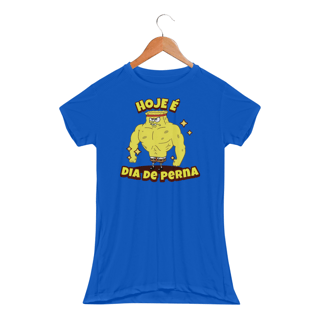 Nome do produtoBob Esponja Dia de Perna | Camiseta Feminina Sport UV