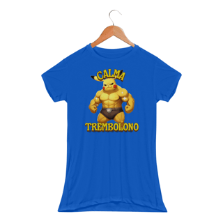 Nome do produtoPikachu Calma Trembolono - Pokemon | Camiseta Feminina Sport UV