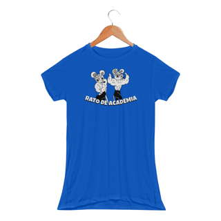 Nome do produtoRato de Academia - Ratos Demon Slayer | Camiseta Feminina Sport UV