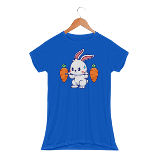 Nome do produtoCoelho Treinando | Camiseta Feminina Sport UV