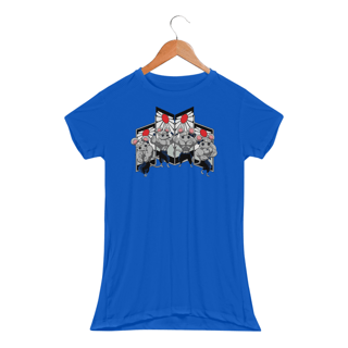 Nome do produtoRato de Academia V3 - Ratos Demon Slayer | Camiseta Feminina Sport UV