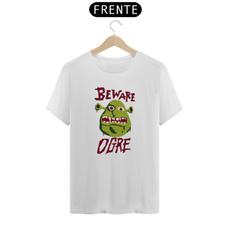 Nome do produtoCuidado Ogro | Shrek - Camiseta Unissex