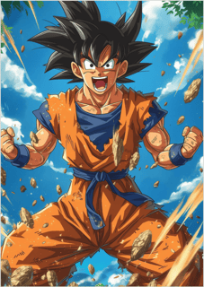 Nome do produtoGoku | Dragon Ball v1 - Pôster
