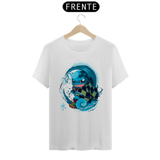 Nome do produtoSquirtle em Demon Slayer | Camiseta Unissex