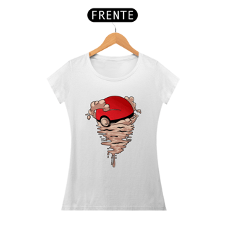 Nome do produtoPokebola - Pokemon | Camiseta Feminina
