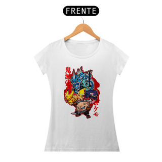 Nome do produtoPokemons em Demon Slayer | Camiseta Feminina