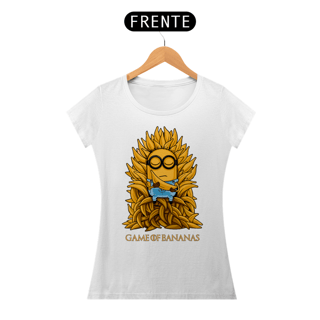 Nome do produtoMinions em Game Of Thrones | Camiseta Feminina