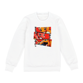 Nome do produtoEvolução Charmander, Charmeleon, Charizard - Pokemon | Moletom