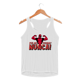 Nome do produtoDeadpool Treino de Perna - | Regata Sport UV Feminina