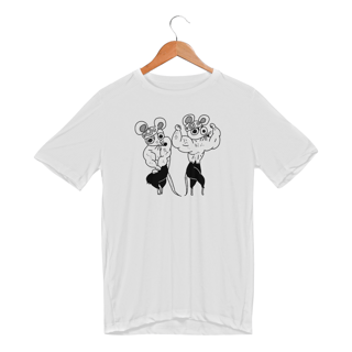 Nome do produtoRato de Academia V2 - Ratos Demon Slayer | Camiseta Sport UV
